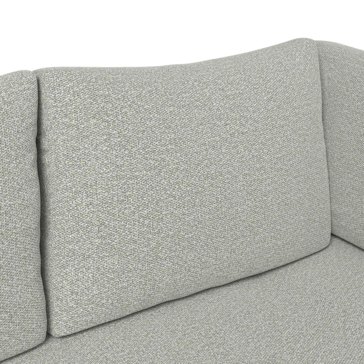 Loungegarnitur Emilia Anthrazit/Natur/Dunkelgr/Beige - Dunkelgrau/Beige, MODERN, Kunststoff/Textil - Mömax