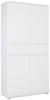 Večnamenska Omara Bianco -Exklusiv- - bela, Moderno, leseni material (100/200/37cm) - Modern Living