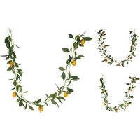 Girland Citrus - zöld, műanyag (180cm)