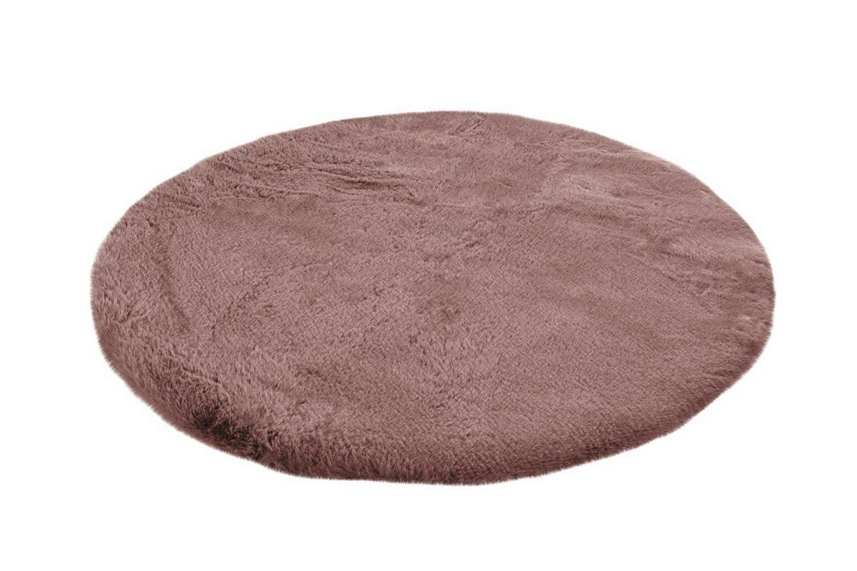 HOCHFLORTEPPICH RABBIT 525 - Rosa, Konventionell (100cm) - Kayoom