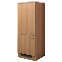 Omara Za Vgradno Napravo Nano, Barva Bukve - barve nerjavečega jekla/barve bukve, Konvencionalno, umetna masa/leseni material (60/160,6/60cm) - FlexWell