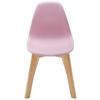 KINDERSTOEL TIBBY - Roze, Modern, Hout/Kunststof (30/58/34cm) - Bessagi Kids