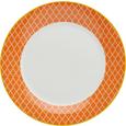 Desertni Krožnik Sahara - rumena/bela, Trendi, keramika (20,32cm) - MÖMAX modern living