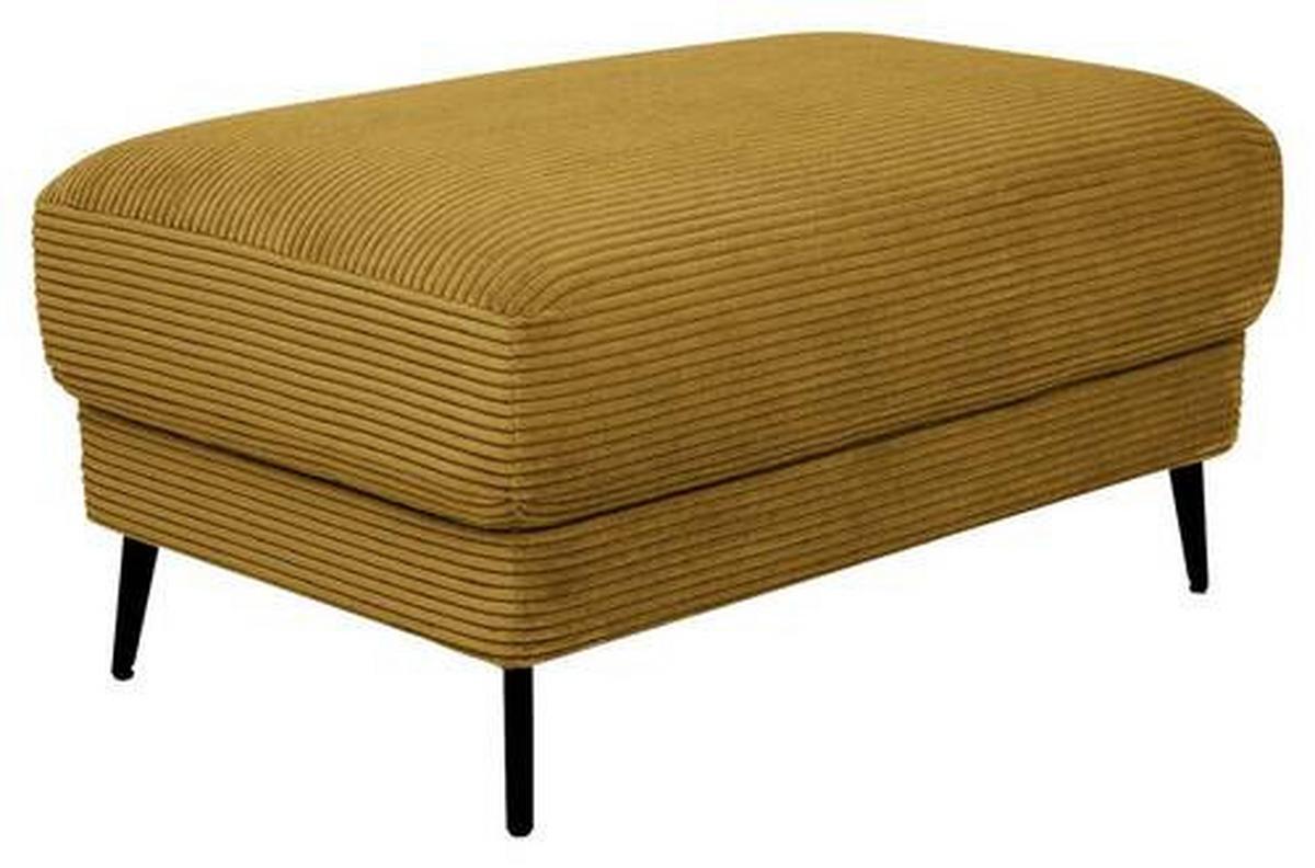 Tabure Cora - boje senfa, Moderno, tekstil/metal (92/46/60cm) - Mömax