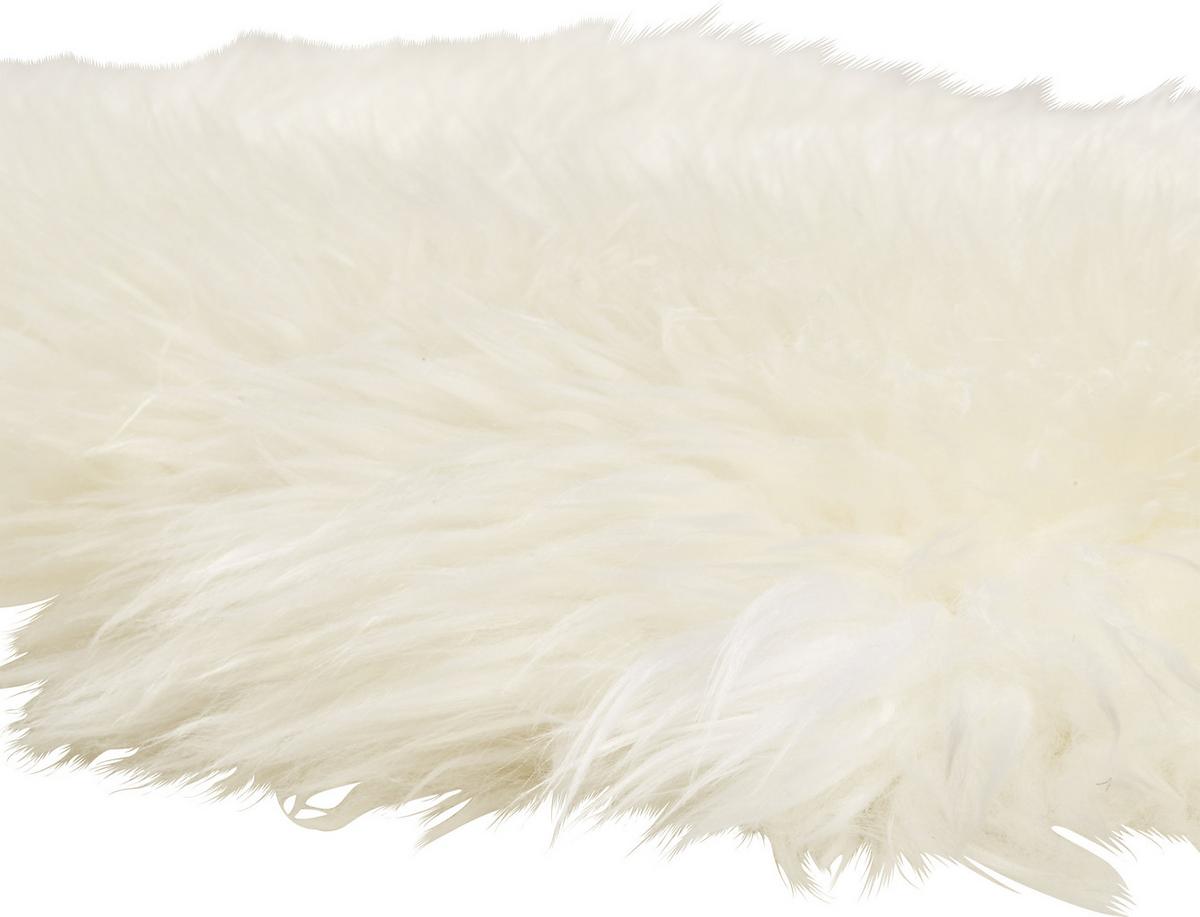 Schaffell Jenny in Weiss ca.90x60cm - Weiss, Fell (60/90-105cm) - Modern Living