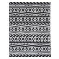 Vintage-teppich Sunny 210 Schwarz 120x170 - Schwarz, Basics, Textil (120/170cm) - Kayoom