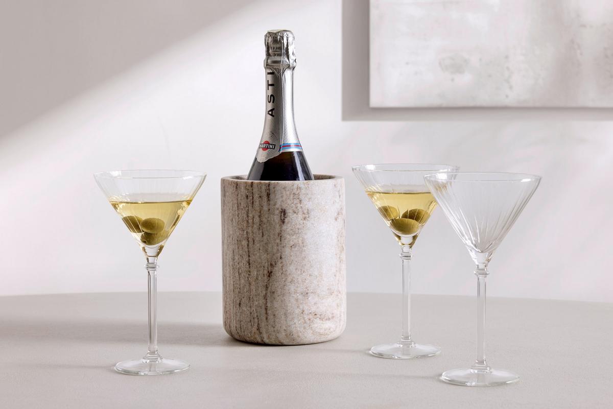 GLÄSERSET MARTINI - Klar, MODERN, Glas - Mömax