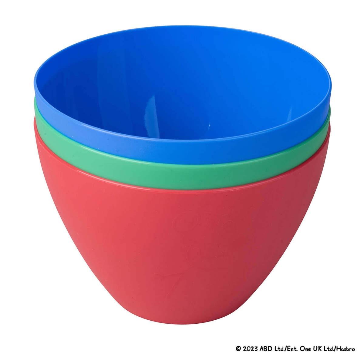 Posode Za Mešanje, 3 V Setu, Pujsa Pepa - Trend (10cm) - Dr.Oetker