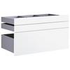 Schubladenset Unit in Weiß - Weiß, MODERN, Holzwerkstoff (91/50,3/47cm) - Based