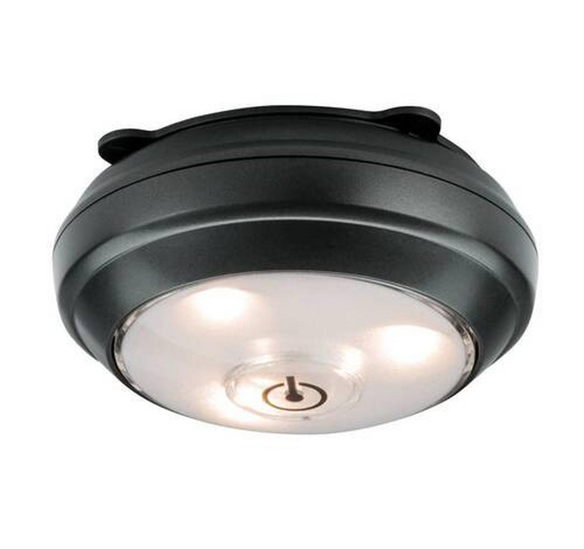 LED-Spot ButtonLED in Anthrazit max. 0,6 Watt - Anthrazit, Basics, Kunststoff (8,8cm) - Paulmann