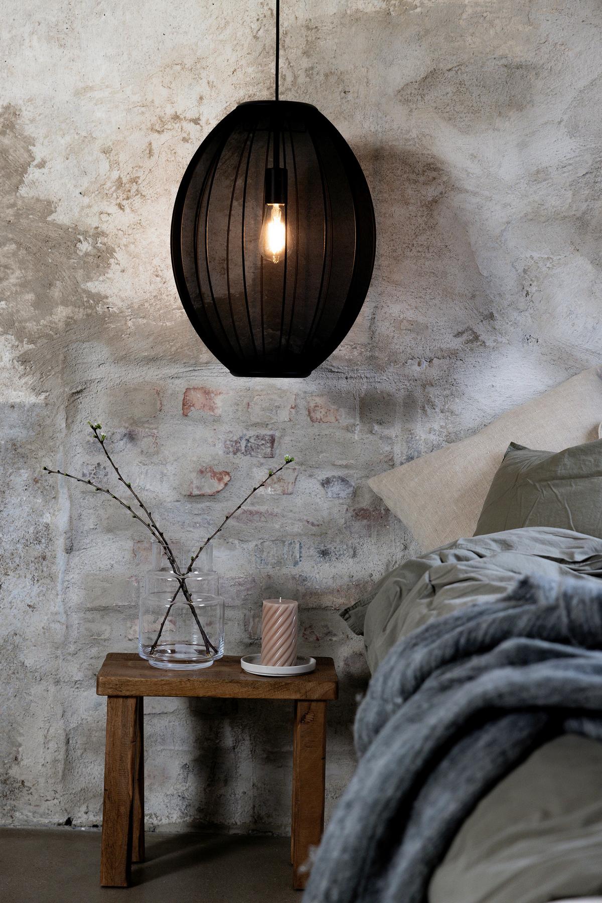 Pendelleuchte Florence max. 40 Watt - Schwarz, Basics (40/40/50cm) - Markslöjd