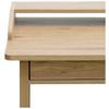 SKRIVBORD EDDY - ekfärgad, Design, trämaterial/trä (120/60/81.5cm) - Mömax
