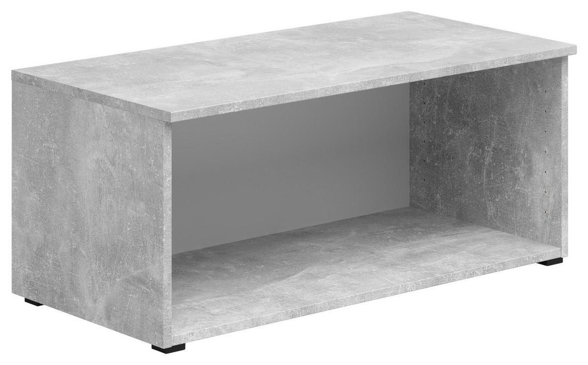 Regalaufsatz Multistauraum Grau - Grau, Modern, Holzwerkstoff (80/35/40cm)