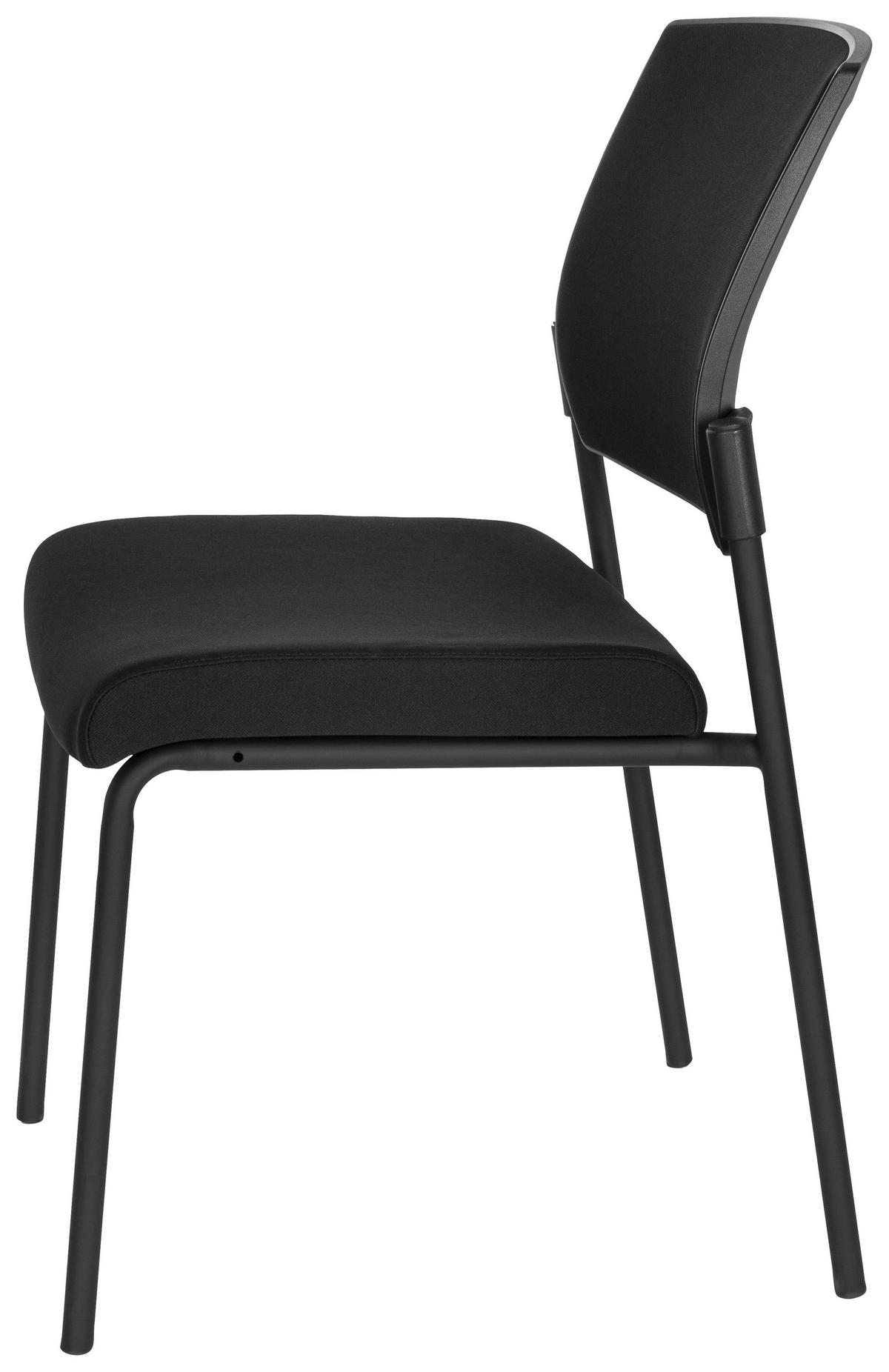 Konferenčni Stol K9 V Pro, Črna - črna, Moderno, kovina/tekstil (48/90/58cm) - MID.YOU