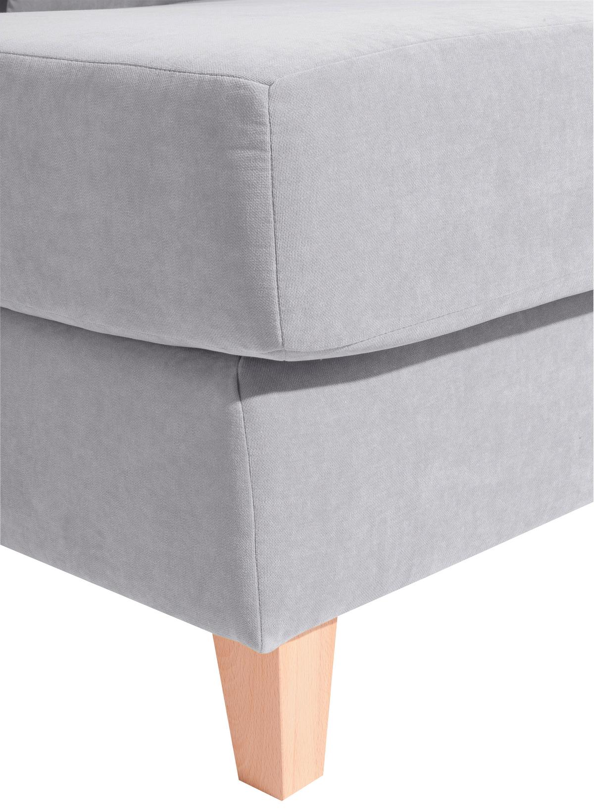 XXL-SESSEL JUDITH - Silberfarben/Naturfarben, MODERN, Holz/Holzwerkstoff (136/107/142cm) - Max Winzer