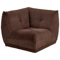 Modul Sofa Giselle Ecke Braun - Braun, Trend, Textil (105/80/105cm) - Livetastic
