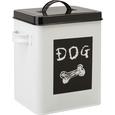 Škatla S Pokrovom Dog - črna/bela, Romantika, kovina (18/15,5/23cm) - Mömax modern living Škatla S Pokrovom Dog - črna/bela, Romantika, kovina (18/15,5/23cm) - Mömax modern living