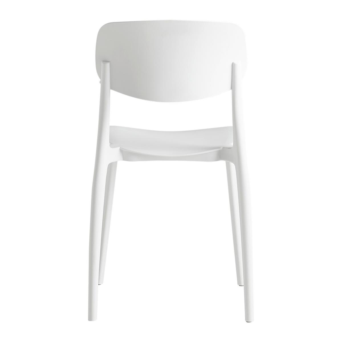 Stolica Jiri - bela, Moderno, plastika (44/78/49cm) - Based