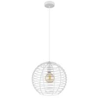 Viseća Svjetiljka Nesa - bijela/boje kroma, Basics, metal/plastika (35/120cm) - Globo