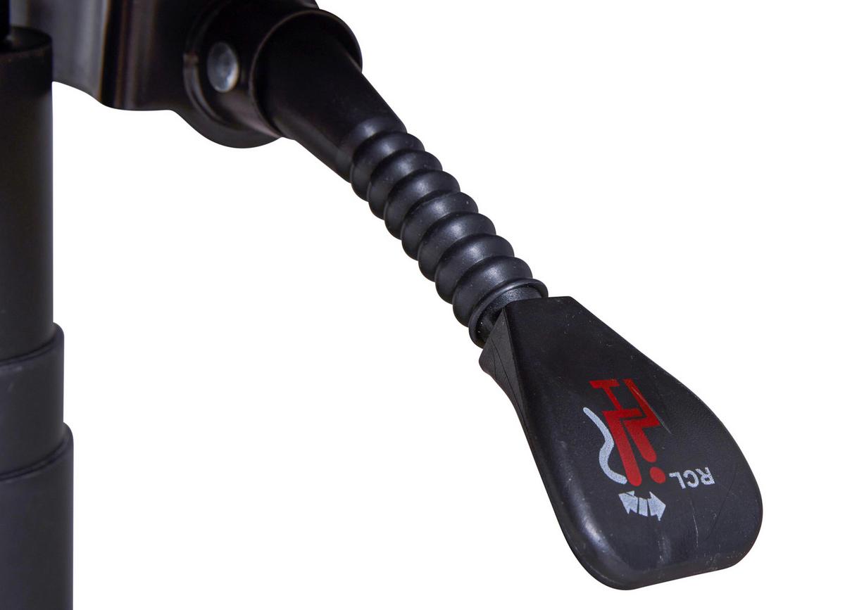 Drehstuhl XL Administrator Schwarz - Schwarz, KONVENTIONELL, Textil (61/125-135/88cm) - MID.YOU