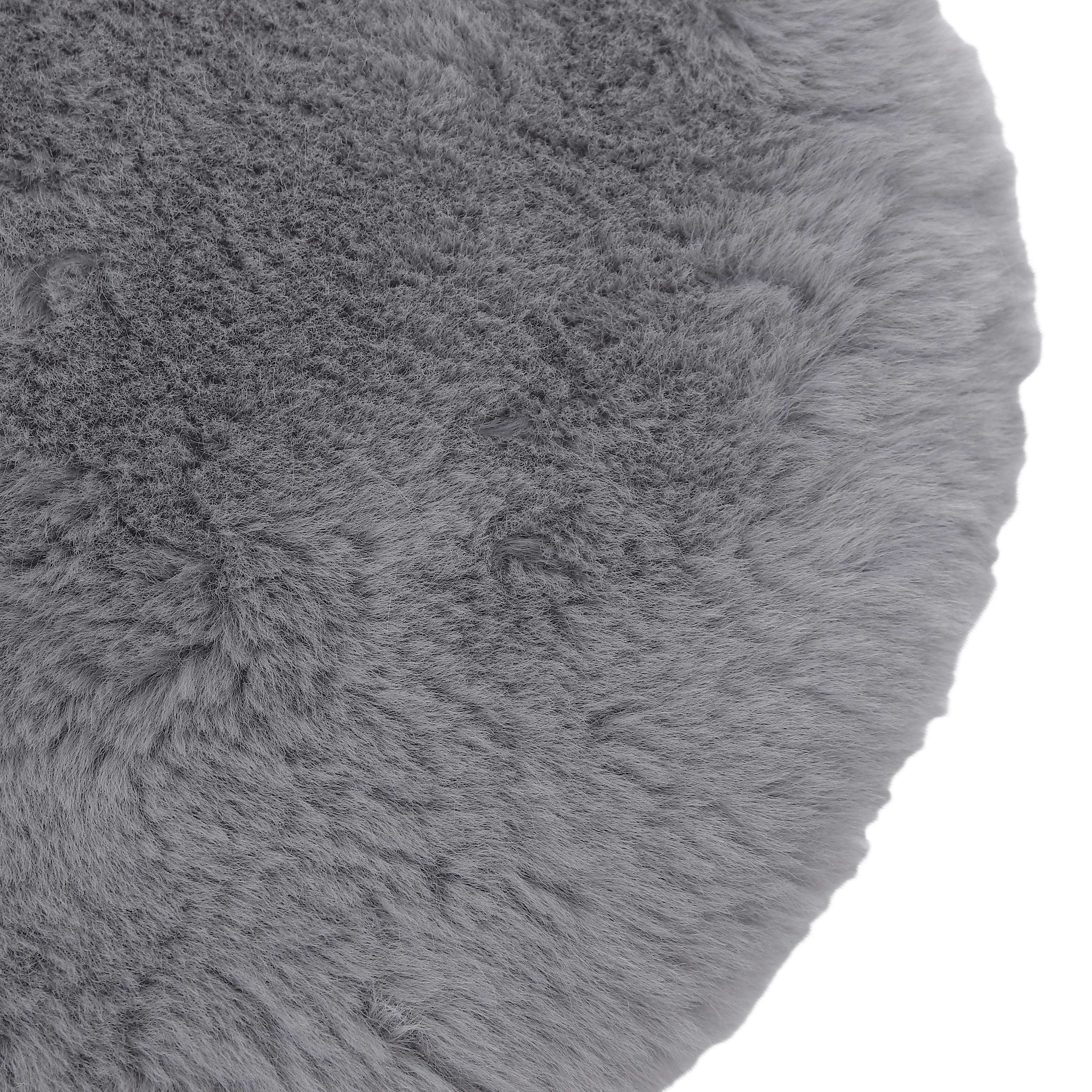 SITTKUDDE FLAUSCHI - grå, textil (35/3cm) - Mömax