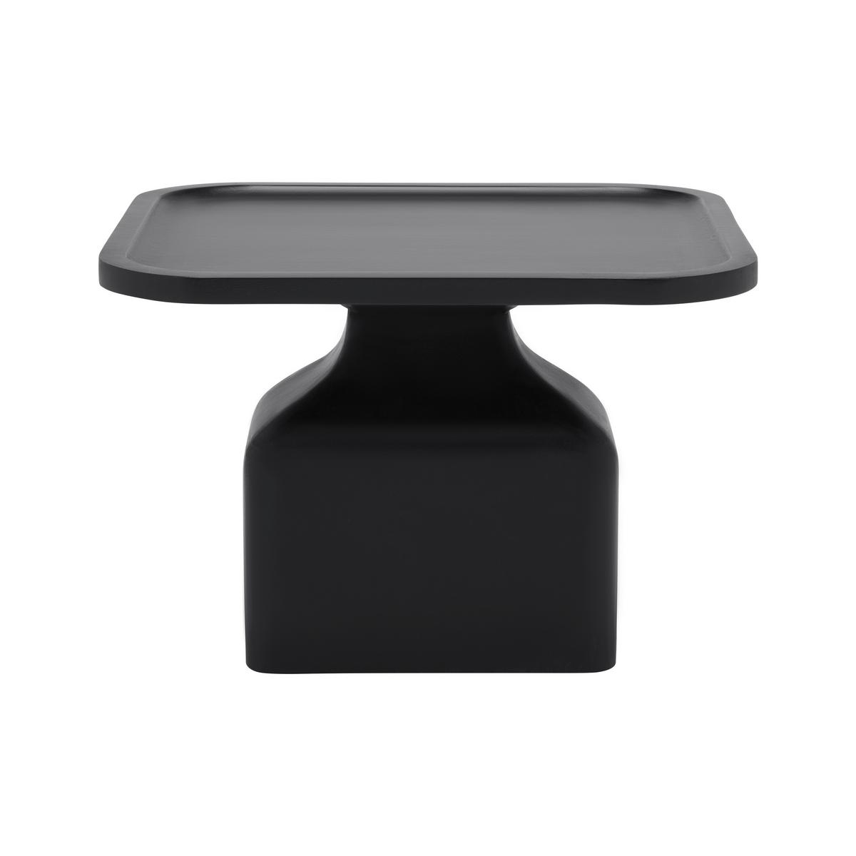 Beistelltisch Noir Schwarz - Schwarz, MODERN, Holz (50/35/45cm) - Premium Living