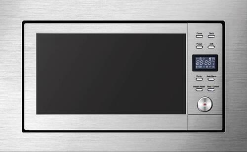 Einbaumikrowelle 80200 - Edelstahlfarben, Metall (59,5/39/32cm) - Mican