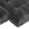 Wohnlandschaft Vivo Anthrazit - Anthrazit/Schwarz, MODERN, Kunststoff/Textil (317/63/179cm) - Premium Living