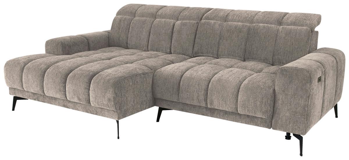 Kutna Garnitura Laya - taupe, Moderno, tekstil (155/250cm) - Premium Living