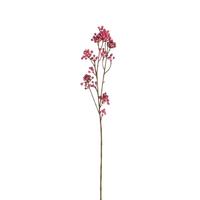 Umetna Roža Veja Jagodičevja - temno rdeča/rjava, Moderno (66cm) - Mömax