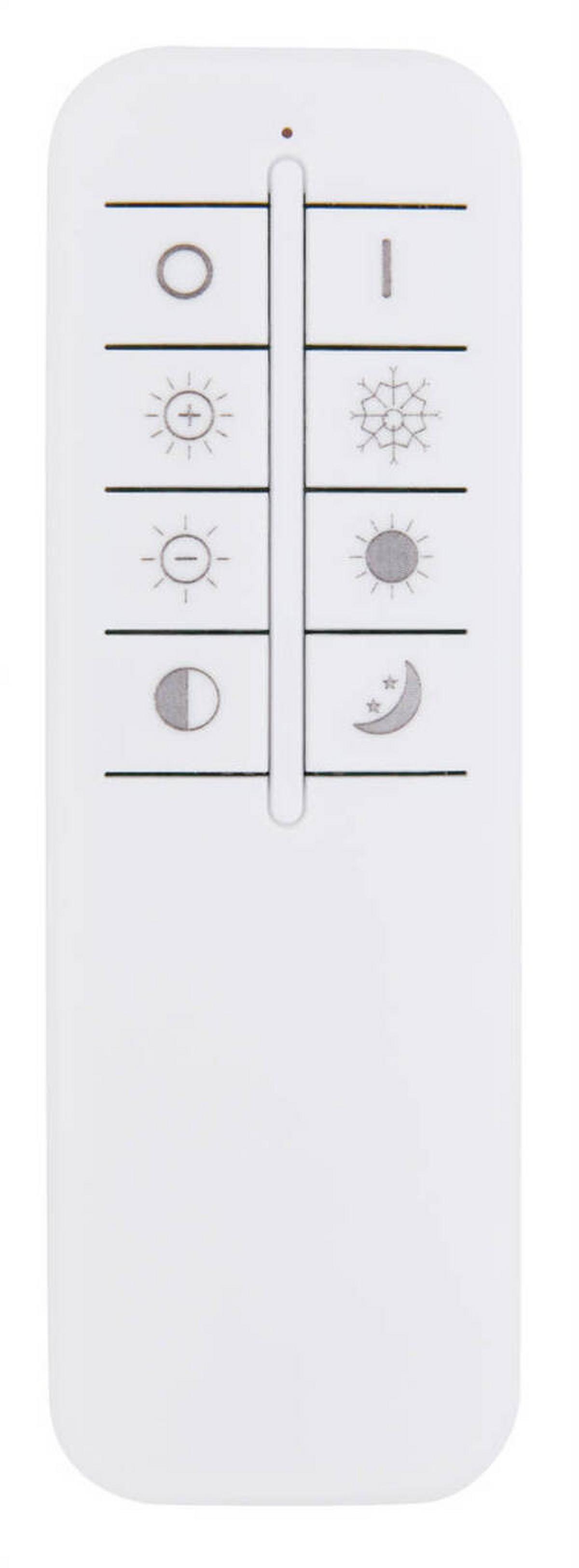 Stropna Led-svetilka Nora, S Sijalko - opal/antracit, Design, kovina/umetna masa (70/38/6,2cm) - Globo