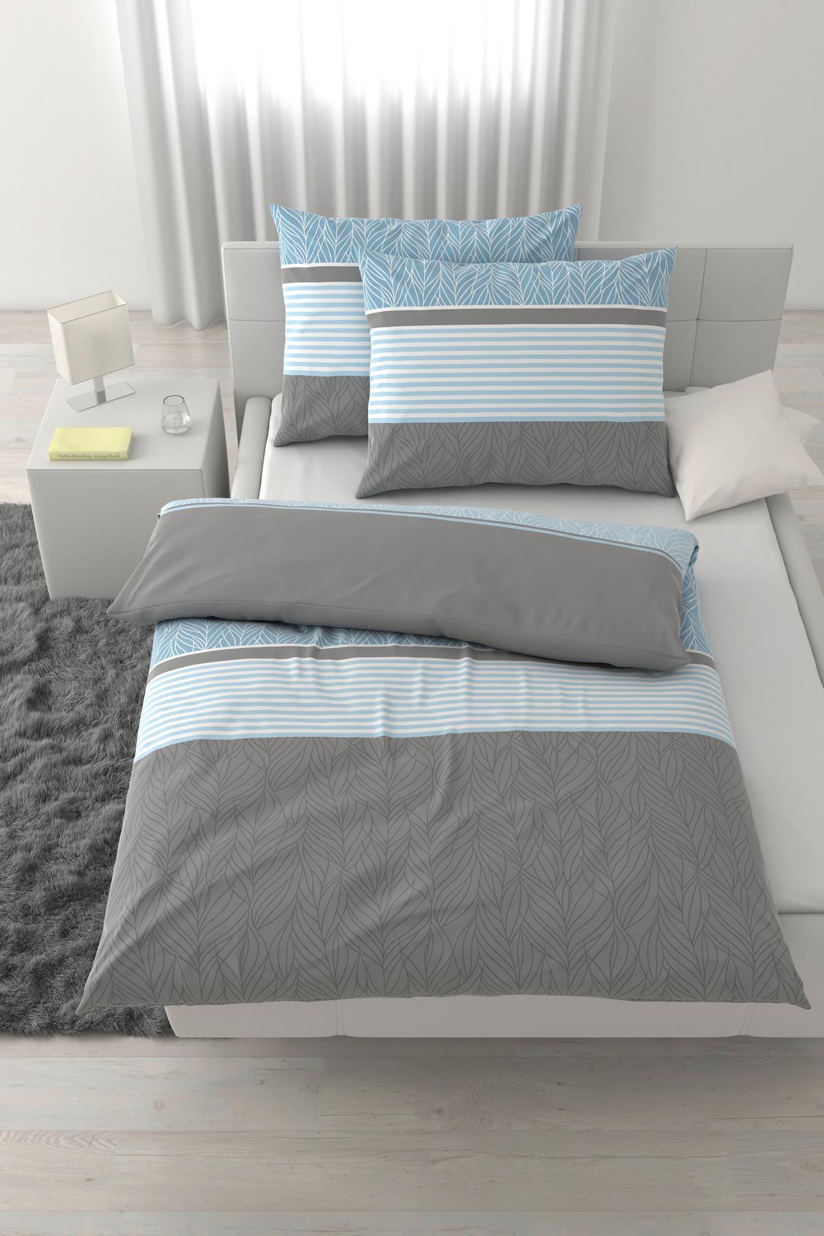 Posteljnina Ronja Xxl - modra, tekstil (200/200cm) - Mömax