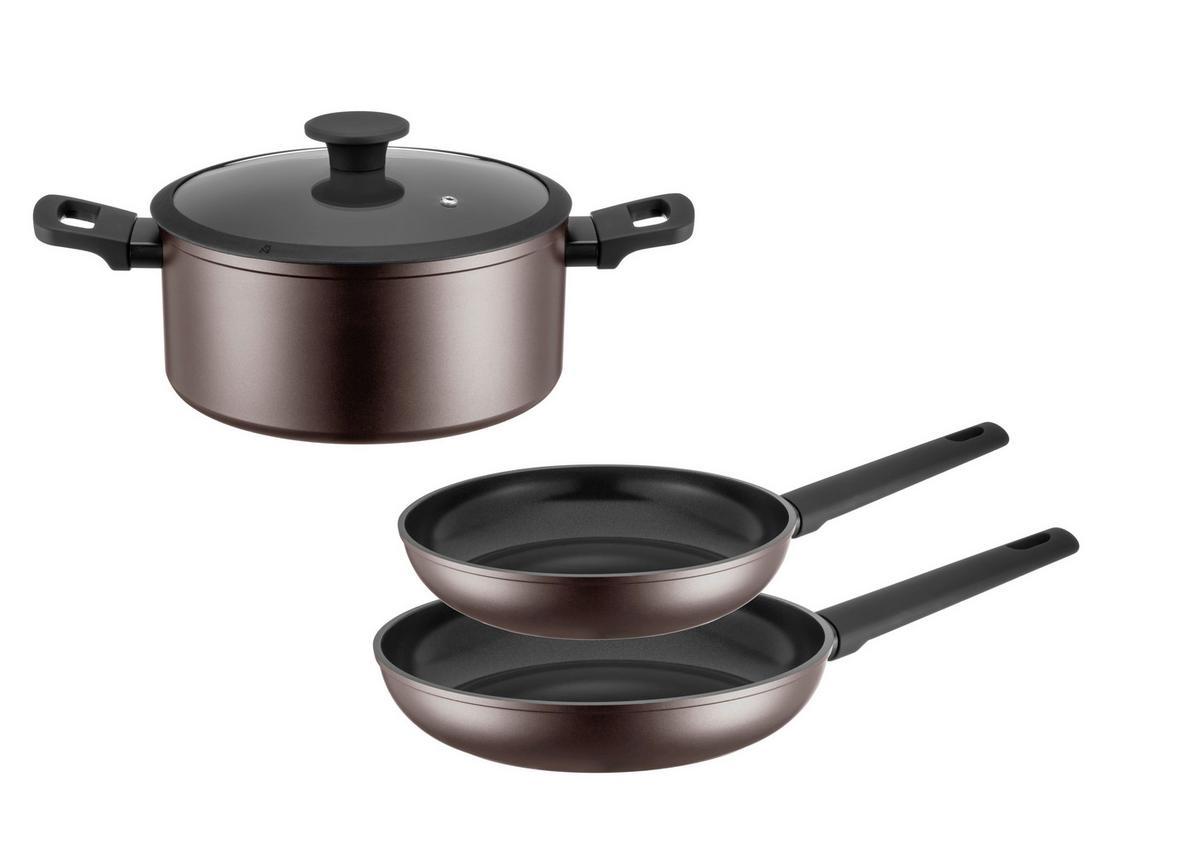 PFANNENSET 934098 PFANNENSET STELLARA - Bronzefarben, Basics, Metall - Mäser