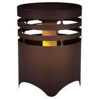 Solarleuchte Maxxmee Feuerstelle Rostbraun - MODERN, Kunststoff/Metall (15,5/23,5/15,5cm)