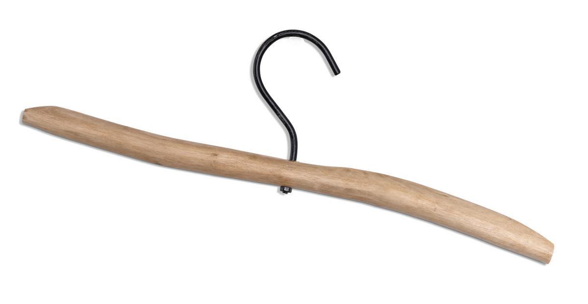Kleiderbügel Samu 1 Eukalyptusholzfarben - Eukalyptusholzfarben, Modern, Holz (40/12cm) - Mömax