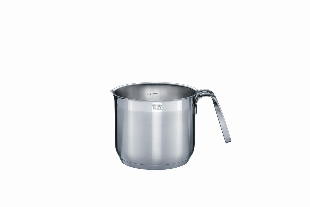 Set Posod Alara, 8-Delni - barve nerjavečega jekla/prozorno, Basics, kovina/steklo - GSW