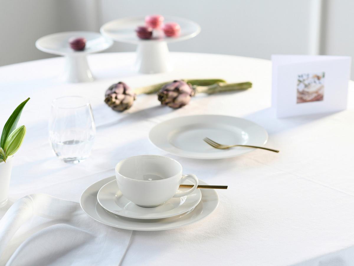 Kavni Servis Venice Creme, 18-Delni - krem barve, Basics, keramika - Creatable