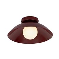 LAMPA SUFITOWA KIMI - ciemnoczerwony, Design, tworzywo sztuczne/metal (30/15cm) - Collet's Monde
