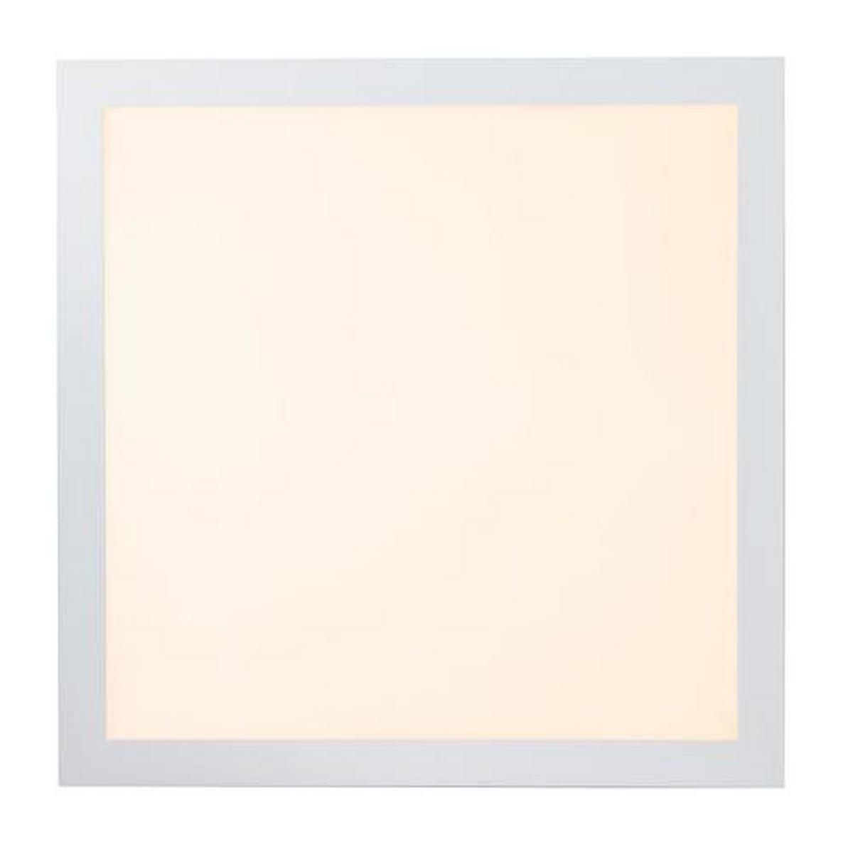 LED-Deckenleuchte Rosi max. 30 Watt - Weiß, Kunststoff/Metall (45/45/4,5cm)