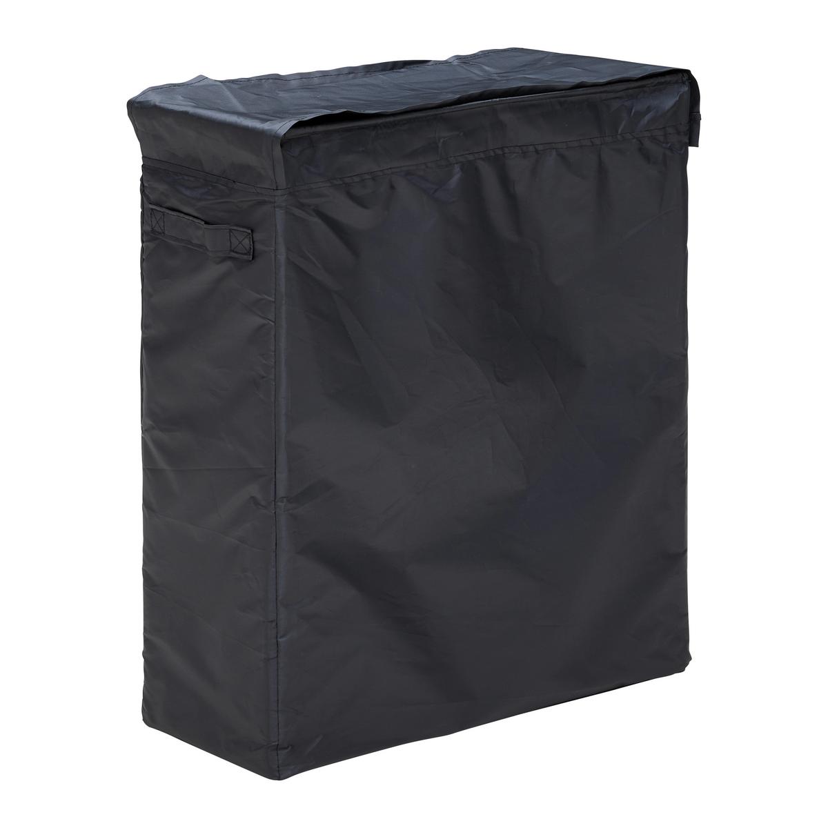 Wäschetonne Basti in Anthrazit - Anthrazit, Konventionell, Textil (22/65/55cm) - Mömax