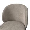 STOL MALEA - greige/svart, Modern, metall/trä (49/81/52cm) - Bessagi Home