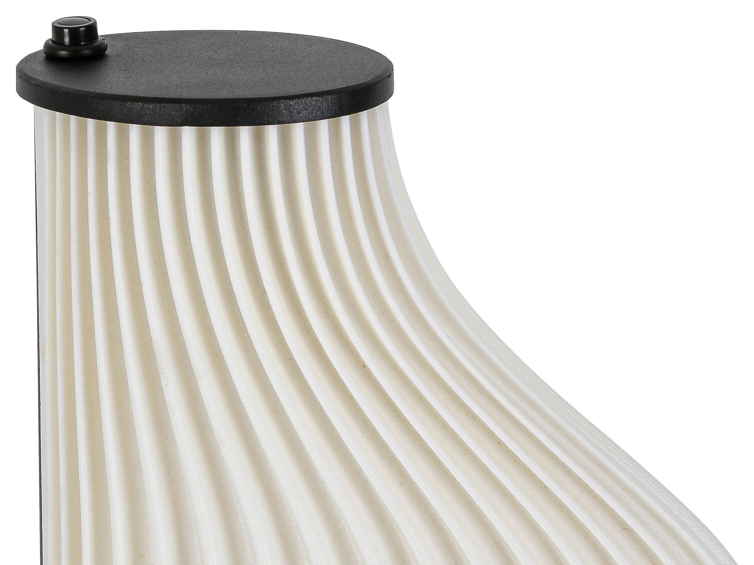 LED-BORDSLAMPA LASERI - vit/svart, Klassisk, metall/plast (20/14/55cm) - Mömax