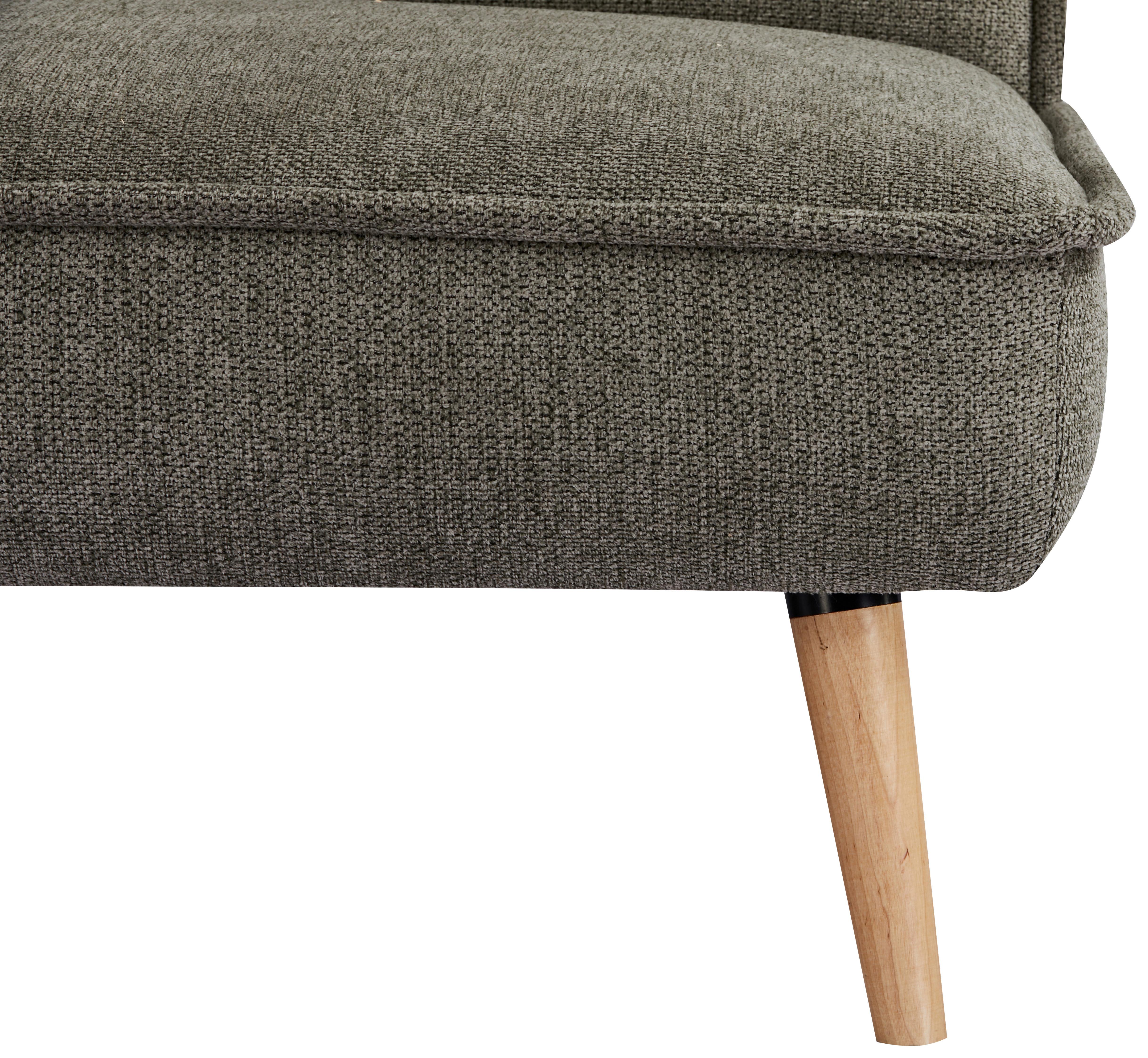 Canapea extensibila HARMONY - verde, Konventionell, lemn/textil (188/84/87cm) - Ondega