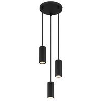 Viseća Svjetiljka James - crna, Design, metal (21/120cm) - Globo