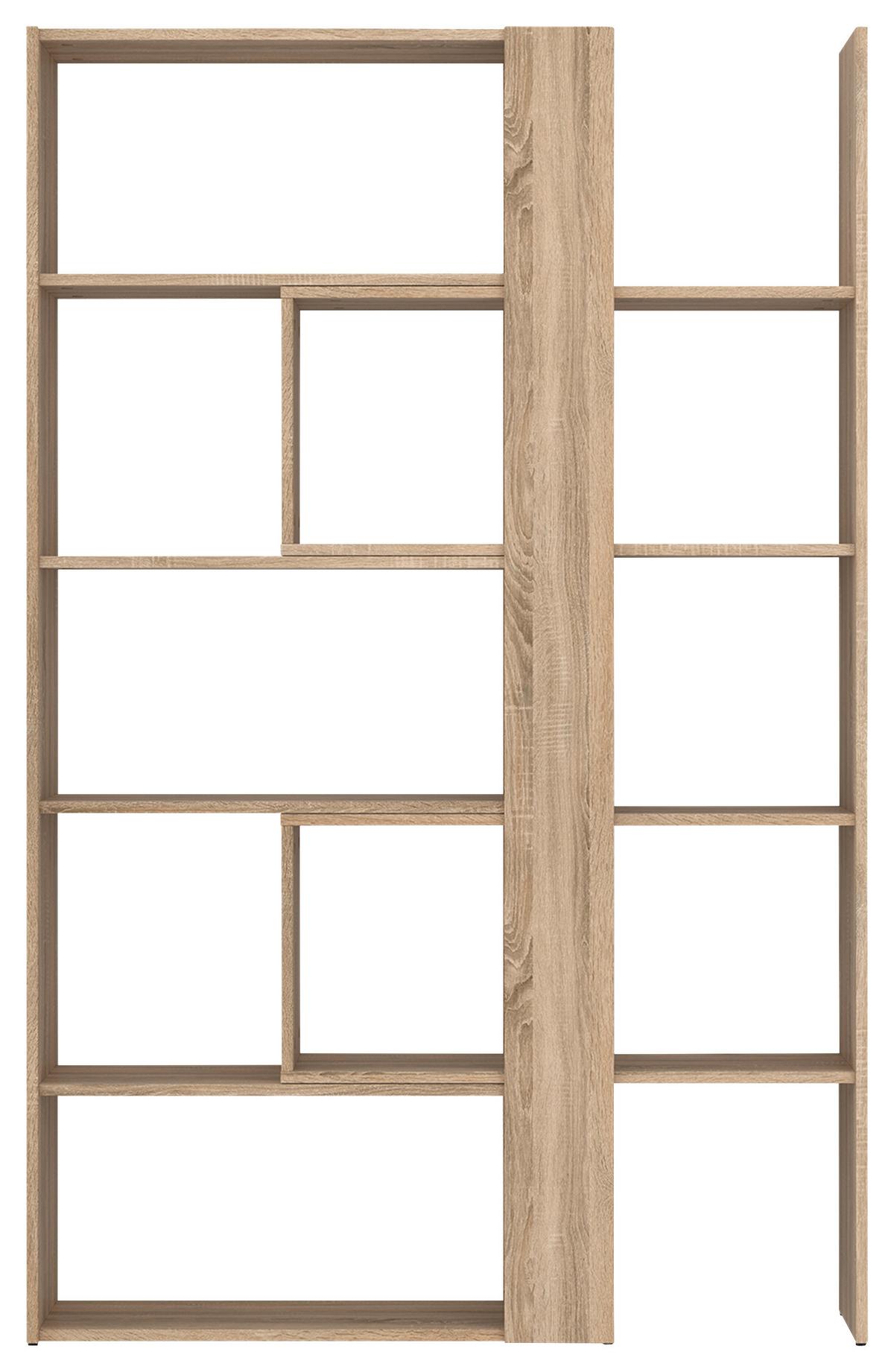 Etajeră MOTUS - stejar Sonoma, Modern, material pe bază de lemn (82-146/180/35cm) - Modern Living