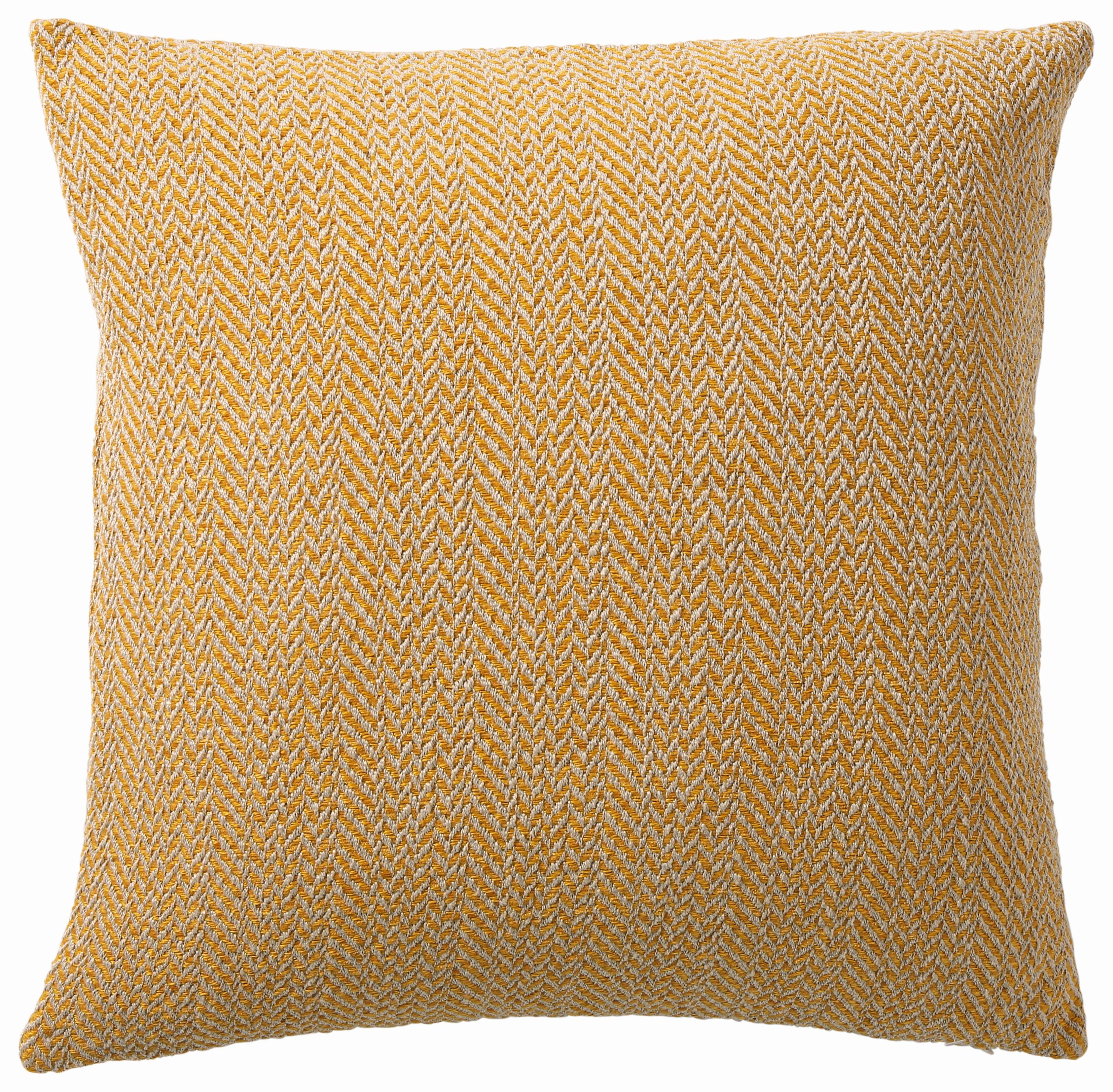 Kissenhülle Mary in Gelb ca. 45x45cm - Gelb, Modern, Textil (45/45cm) - Mary's