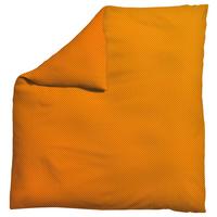 Bettdeckenbezug Woven Satin Gelb/Rot ca. 200x200cm - Gelb/Rot, Basics, Textil (200/200cm) - Schlafgut