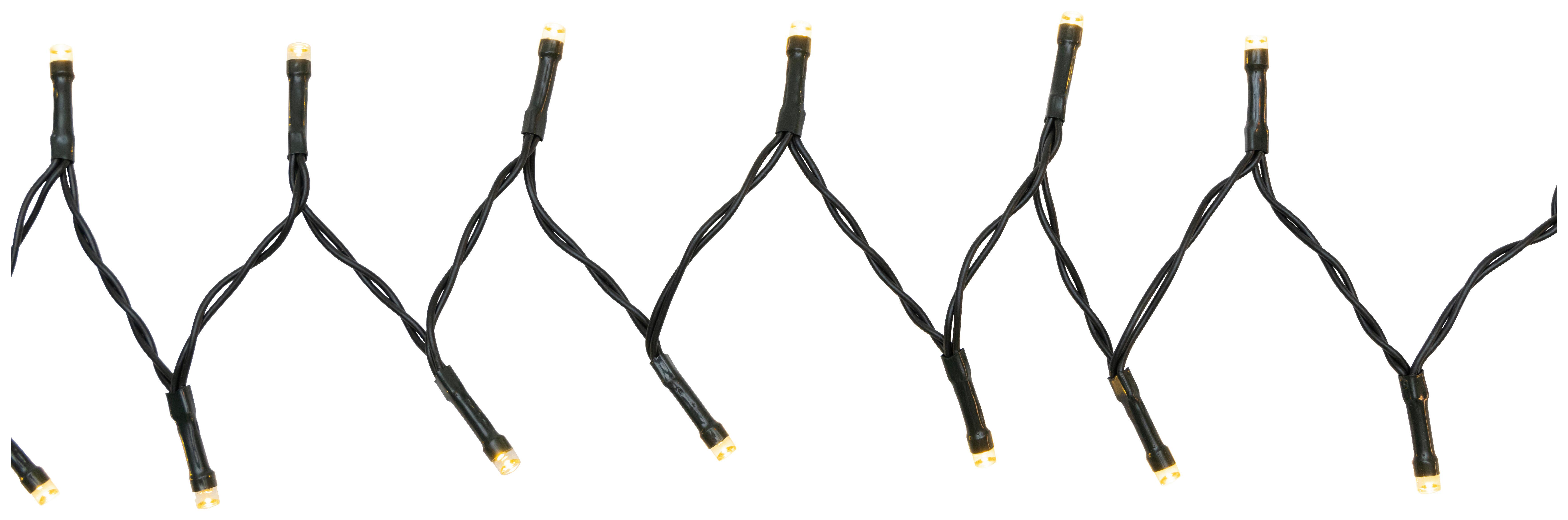 Lichterkette UI Dunkelgrün max. 1,5 Watt - Dunkelgrün, ROMANTIK / LANDHAUS, Kunststoff (595cm) - Modern Living