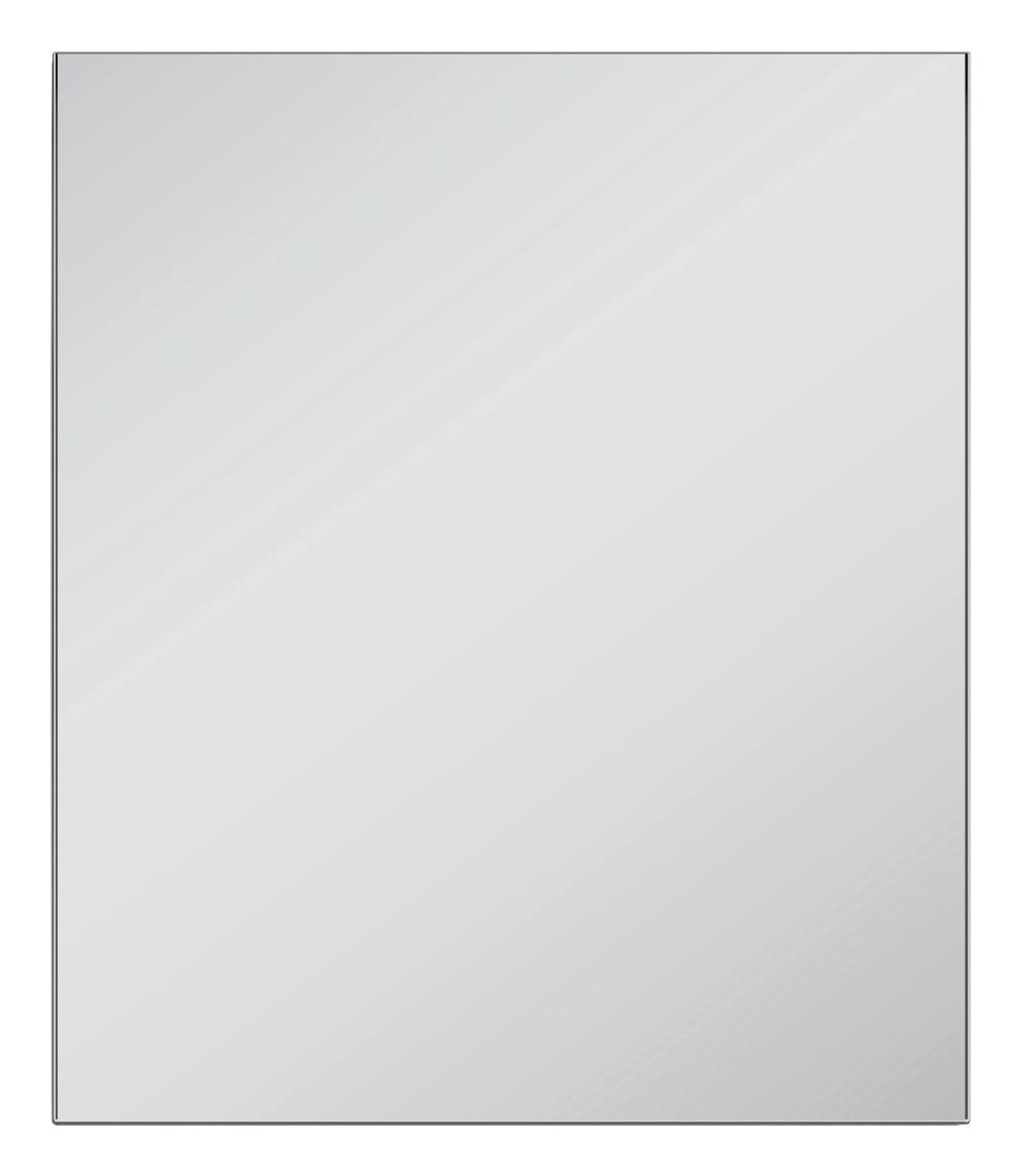 Wandspiegel Jakob ca.60x07x2cm Anthrazit - Anthrazit, LIFESTYLE, Glas/Holzwerkstoff (60/70/2cm) - MID.YOU