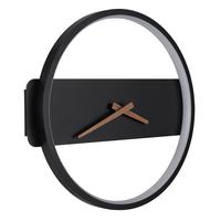 WANDUHR 78281 SUSSY - Weiss/Schwarz, Design, Kunststoff/Metall (35/32/5,5cm) - Globo